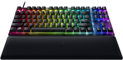 Tastierë Razer Huntsman V2 Tenkeyless, Razer Optical Red, US, e zezë