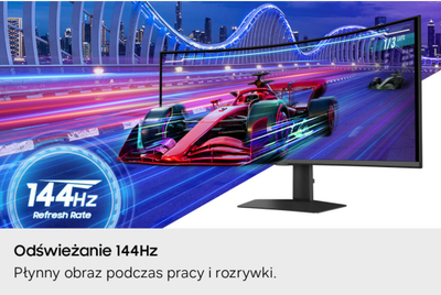 Monitor Samsung ViewFinity S8 LS40H850, 40", WUHD 5K2K, 144Hz, i zi