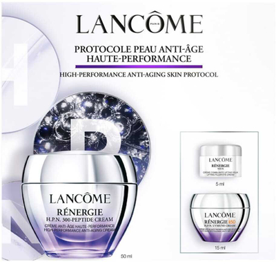 Сет крем за лице Lancôme Rénergie H.P.N. 300-Peptide, против стареење, 50ml 15ml 5ml