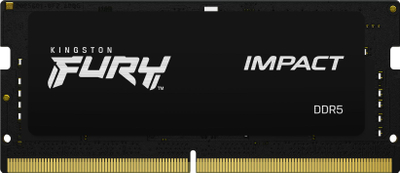 Memorie RAM për laptop Kingston Fury Impact KF548S38IB-8, DDR5 SODIMM, 8GB 4800MHz
