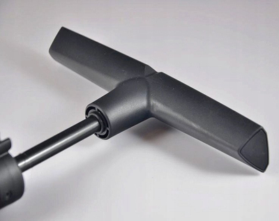 Pompë dyshemeje biçiklete Beto CMP-137AG5, me manometër 11 bar 160 PSI, trup alumini, gri me të zezë