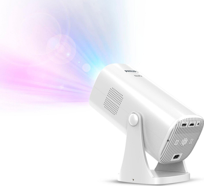 Projektor smart Philips NeoPix 230, HDMI, USB, i bardh