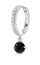 Vath tek për femra Brosway Fancy Mystery Black FMB86, i argjendtë/zi