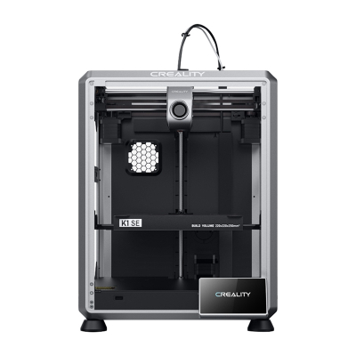 Printer 3D Creality K1 SE, FDM, 220x220x250mm, gri i errët
