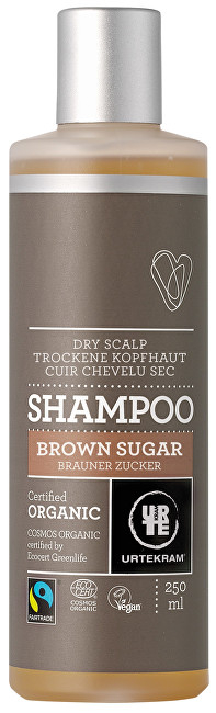 Shampo për flokë Urtekram Brown Sugar BIO, 250 ml