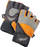 Doreza fitness Allright Bodybuilding Gloves Pro, me mbajtëse te kyçi, madhësia XXL, portokalli me të zezë