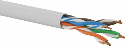 Kabull rrjeti Q-Lantec UTP Cat.5e, 500m, PVC, portokalli