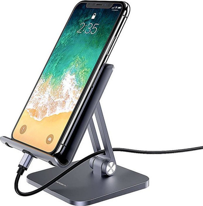 Stendë për tablet Ugreen LP134, palosëse, metalike, ngjyrë argjendi