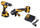 Set veglash pa kabllo Dewalt DCK2080P2T QW, 6 pjesë, 18V, me bateri 5.0Ah