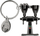 Varëse çelsash me mulli kafeje Barista Space Keychain Grinder, i vogël, portativ, metalik