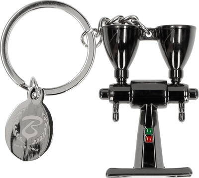 Varëse çelsash me mulli kafeje Barista Space Keychain Grinder, i vogël, portativ, metalik