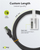 Kabllo rrjeti Goobay CAT 8.1 Patch Cord, S/FTP, 1 m, set me 10 copa, gri