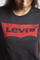 Levi's The Perfect Large Batwing Tee, Black