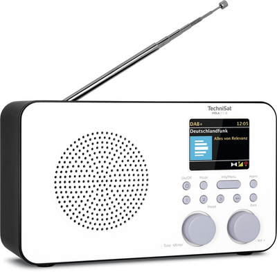 Radio TechniSat VIOLA 2 C IR, e bardhë