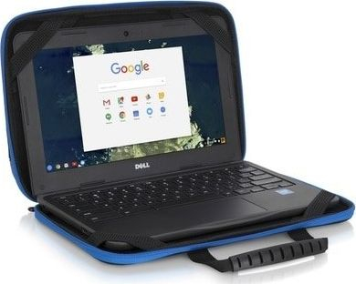 Çantë notebook Dell 460-BCLV, 11.6", me dorezë, ngjyrë e zezë me gri