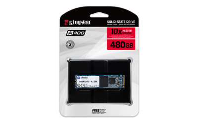 SSD i brendshem Kingston A400, 480GB, M.2, e zeze