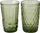 Kupë dekorative Boltze Aurora, 300 ml, xham, jeshile