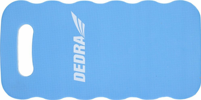 Jastëk mbështetës për gjunjë DEDRA BH2AN10, 40x20x1.9cm, shkumë EVA, i zi