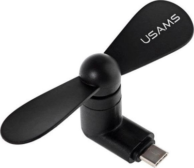 Ventilator USB Usams US-ZB010, USB-C, portativ, i zi