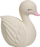 Dhëmbëzues A Little Lovely Company: Hevea Swan