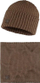 Set kapele dhe shall qafe Buff Gift Pack 1323499011000, poliester akril, i zi