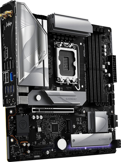 Pлоча Asrock B860M LiveMixer WiFi, Intel B860, DDR5, Micro ATX