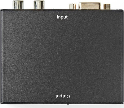 Konvertues HDMI Nedis, nga VGA në HDMI, 1080p, alumin, ngjyrë antracit