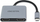 Docking station Dicota D32063, USB C, kompakt, argjendtë
