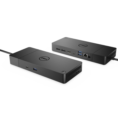 Stacion lidhës DELL WD19S, 130W, USB-C, 5120x2880, i zi