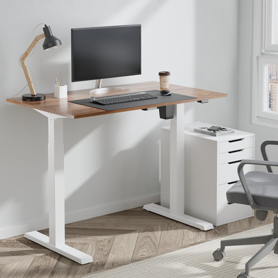 Bazë elektrike tavoline Ergo Office ER-403W, lartësi deri 123cm, kapacitet 70kg, e bardhë