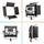 Lampë studio Walimex Pro Rainbow LED RGBWW, 50W, e bardhë