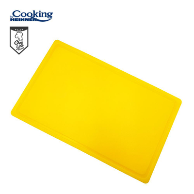Prapavijë prerëse Heinner HACCP GN1/1, 53x32.5x2cm, e verdhë