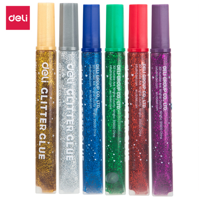 Ngjitës DELI glitter 12ml 6 a71101 1/12