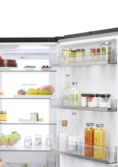 Frigorifer Haier 3D 70 Series 5 HTR5719ENPT, 528L, klasë energjie E, i zi