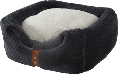 Shtrat për mace Zolux Paloma 2 në 1, 35x35x35 cm, jastëk që hiqet, gri
