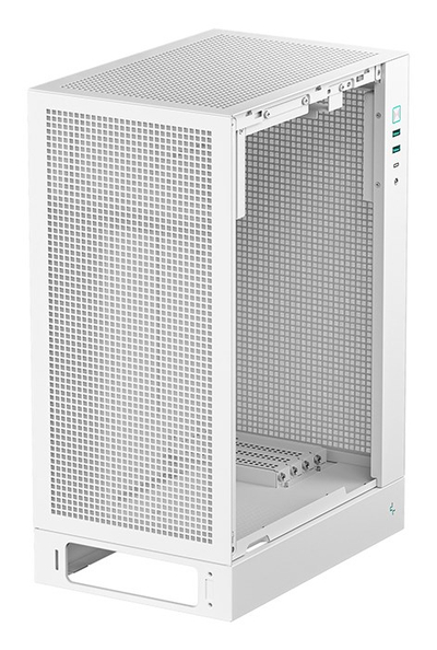 Kutia PC Deepcool Mini CH170 Plus, mATX Mini ITX, e bardhë