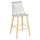 Stol bari mesatar Vanessa 45x48x96Hcm (HM9300.10), gri