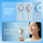 Ventilator portativ Proove Carlson Lite, 1800mAh, 3W, i bardhë