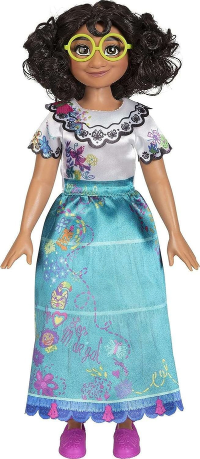 Kukull Disney Encanto Mirabel Madrigal, 28 cm, me rroba shumëngjyrëshe