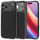 Kapak telefoni Spigen Ultra Hybrid T MagSafe për iPhone 17 Pro, i përshtatshëm për MagSafe, Matte Black, i zi mat