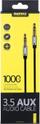 Kabllo audio Remax JACK JACK, 3.5mm, 1m, e bardhë