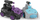 Сет за игра Schleich Eldrador Shadow CrashMobile, со Mini Creature, виолетова