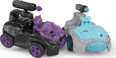 Сет за игра Schleich Eldrador Shadow CrashMobile, со Mini Creature, виолетова