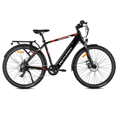Biçikletë elektrike MS ENERGY e-bike t10, L, e zezë