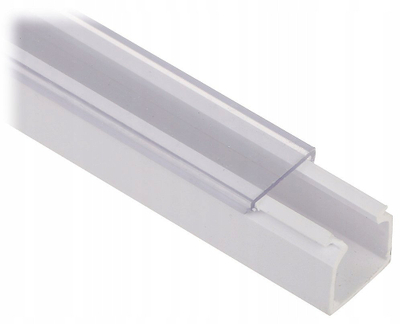 Kanal kabllor KI Strip 15x15, PVC, 15x15mm, i bardhë