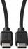 Kabllo USB C Microconnect MC-USB2.0CC05, USB 2.0, 0.5 m, e zezë