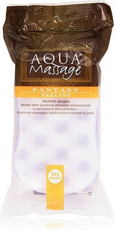 Sfungjer për banjo Aqua Massage Fantasy Peeling, për skrabim të butë, me ngjyra të ndryshme