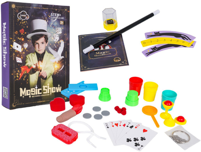Set magjie Trifox Little Magician ZGR.C600, 30 pjesë, për fëmijë 3+, shumëngjyrësh