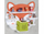 Raft librash për fëmijë Kesper Kinderregal, bambu, motive kafshësh, portokalli