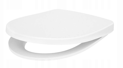 Ulese tualeti Cersanit Cersania Slim Wrap, duroplast, kompakte, e bardhë